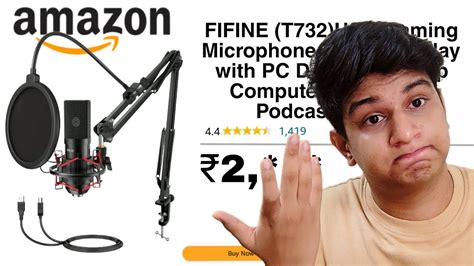 FIFINE T732 MIC Unboxing BEST Microphone For Beginner Jay Panchal