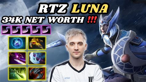 RTZ Luna Hard Carry Highlights 7 34e 954 XPM By Arteezy Dota 2