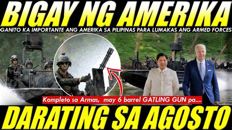 Mga Donasyong Barko Mula Amerika Darating Sa Agosto Assault Boat At