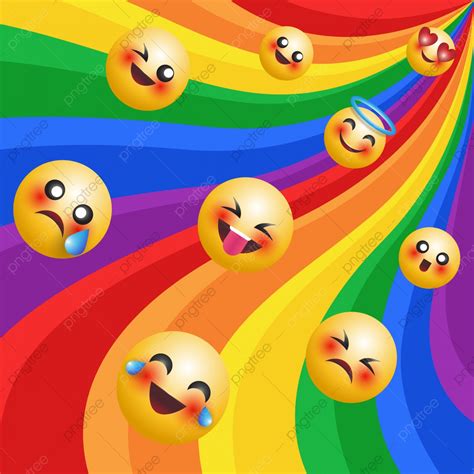 Rainbow Emoji Wallpapers - Wallpaper Cave