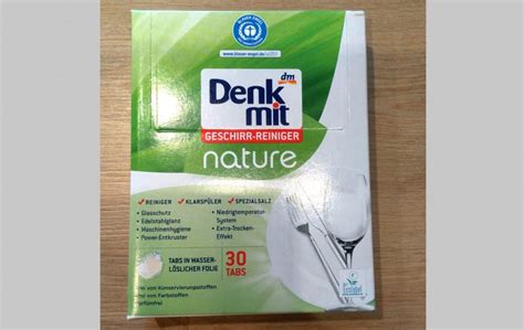 Denk Mit Nature Multi Tabs Geschirr Reiniger Produkt Test Bewertung