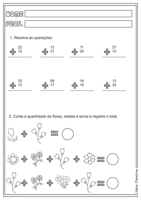 Lipitipi Atividades E Projetos Fundamental I Atividades Adi O Soma