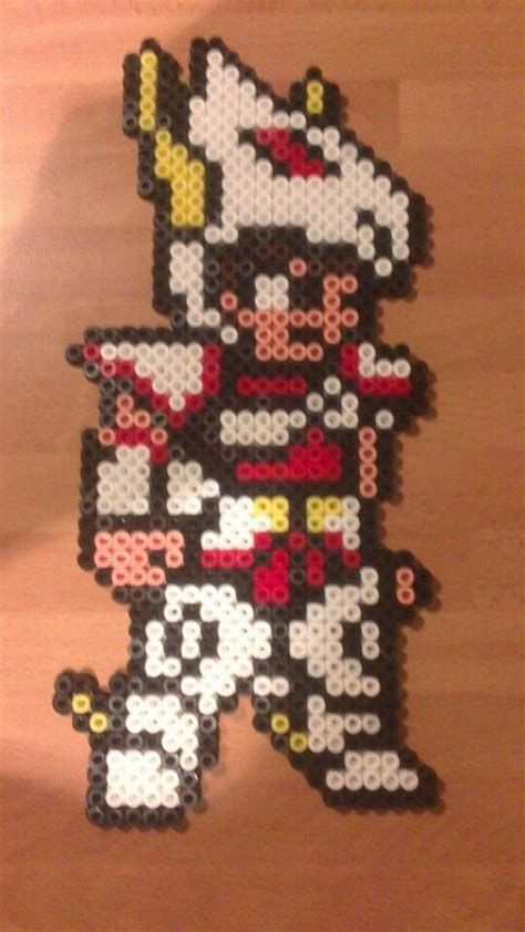 Seya Pegaso Caballeros Del Zodiaco Hama Beads Cuadros Seiya