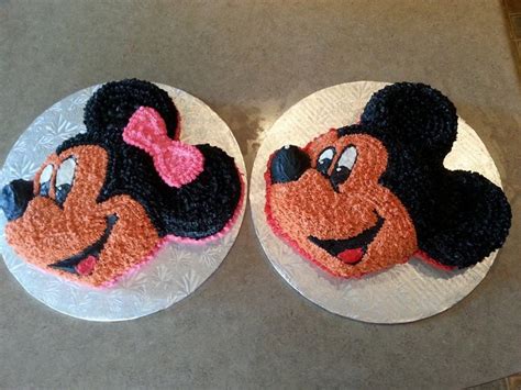 Minnie & Mickey Mouse Cake - CakeCentral.com