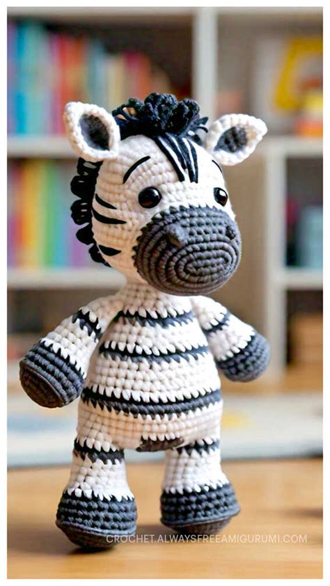 Amigurumi Zebra Crochet Free Pattern Amigurumi