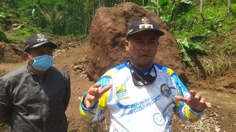 Erwan Sebut Banjir Bandang Di Citengah Sumedang Akibat Banyak Bangli