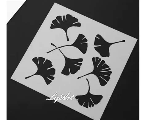 Stencil Hojas Plantilla Aerografo Reposteria Pintura Decora Cuotas