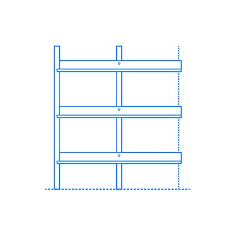 Bevan Bookshelf Cabinet Dimensions Drawings Atelier Yuwa Ciao Jp