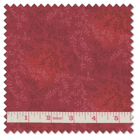 108 Inch Extra Wide Quilt Backing Fabric Tonal Vineyard Dark Red