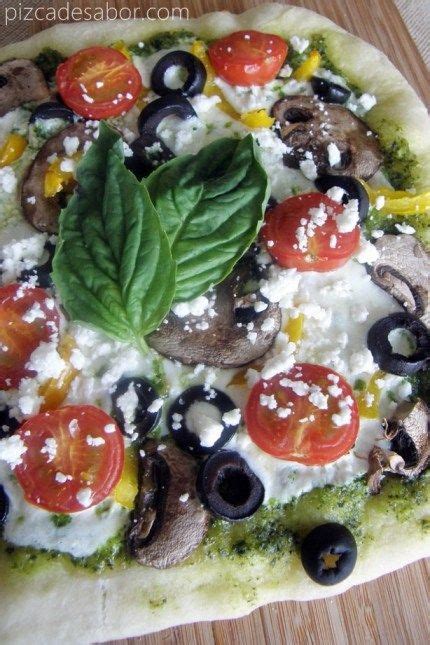 Pizca De Sabor Recetas Vegetarianas Pizza Vegetariana Comida