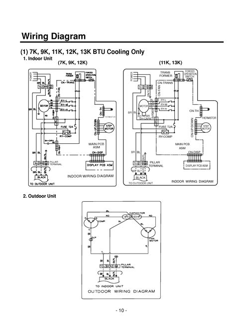 Lg Air Conditioner Wiring Diagram Circuit Diagram