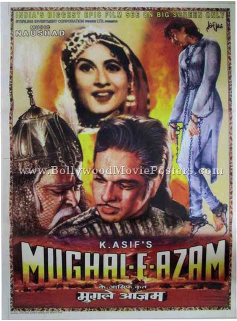 Mughal-e-azam original poster