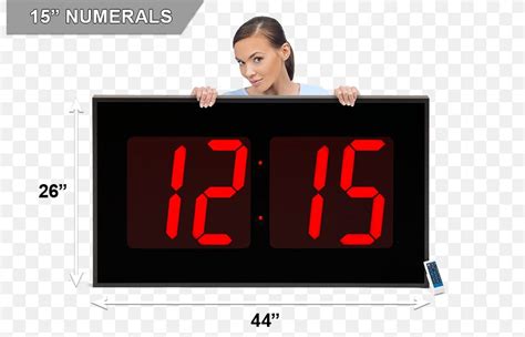 Alarm Clocks Display Device Light Emitting Diode Time PNG 800x527px