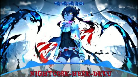 Nightcore Alessia Cara Herelyricsdeku Youtube