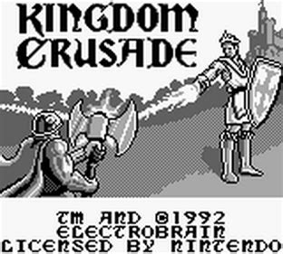 Kingdom Crusade Images Launchbox Games Database