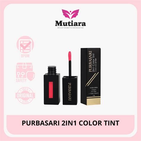 Jual PURBASARI HYDRA SERIES 2IN1 COLOR TINT Shopee Indonesia