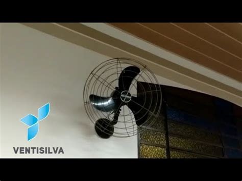 Ventilador De Parede Ventisilva VPL 65cm Antigo YouTube