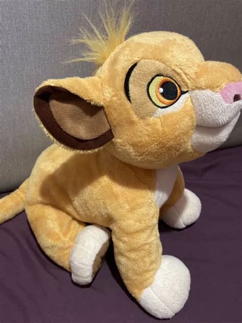 AUTHENTIC DISNEY STORE Simba Plush 12 The Lion King Soft Toy Teddy