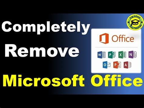 completely remove  uninstall microsoft office  windows