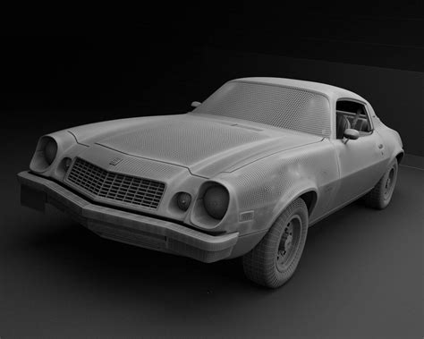 Camaro Blueprints For 3d Modeling