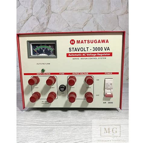 Jual Stavolt Matsugawa 3000 Va ORIGINAL 100 Shopee Indonesia