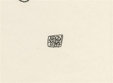 After Egon Schiele E Strache Handzeichnungen Folio Kneeling Female Nude Collotype Plate