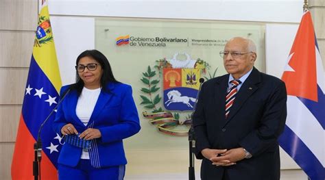 Venezuela Y Cuba Revisan Convenio De Cooperaci N Integral