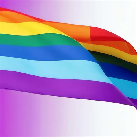 Premium Photo | Pride flag Rainbow colours Rainbow