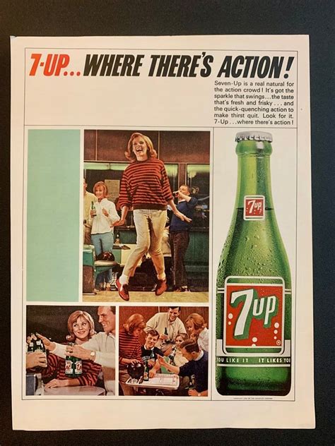 Vintage 7up Ads 1950s and 1960s Several Styles Original - Etsy ...