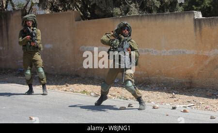 Nablus Naher Osten Aug Einen Pal Stinensischen Demonstrant