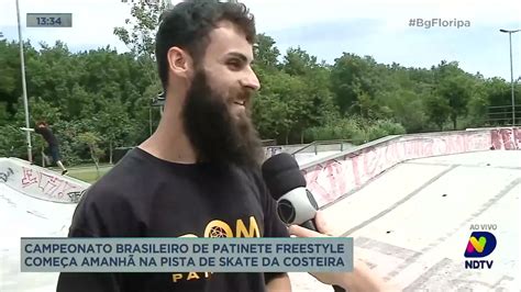 Campeonato Brasileiro De Patinete Freestyle Come A Neste S Bado Na