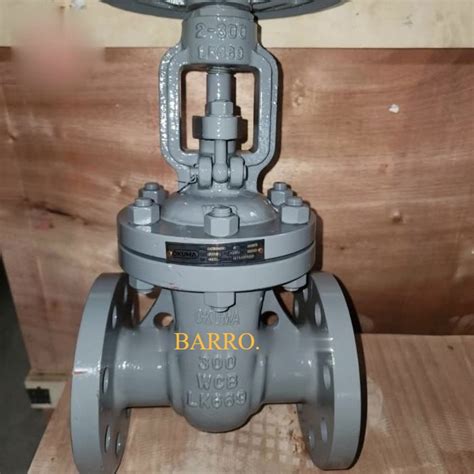 Jual Gate Valve WCB 3 Inch DN80 Flange Ansi 300 Rising Steam Shopee