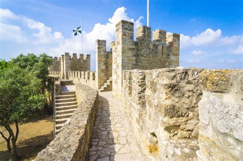 Castelo De S O Jorge In Lissabon