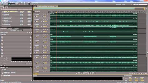 Adobe Audition Using A Bus Track In A Multitrack Session Youtube