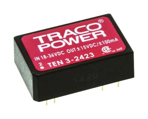 Ten Traco Power Isolated Through Hole Dc Dc Converter Ite