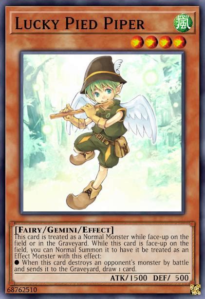 Yu Gi Oh Wiki Lucky Pied Piper