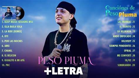 Peso Pluma Mix Éxitos 2023 Lo Mejor Canciones De Peso Pluma