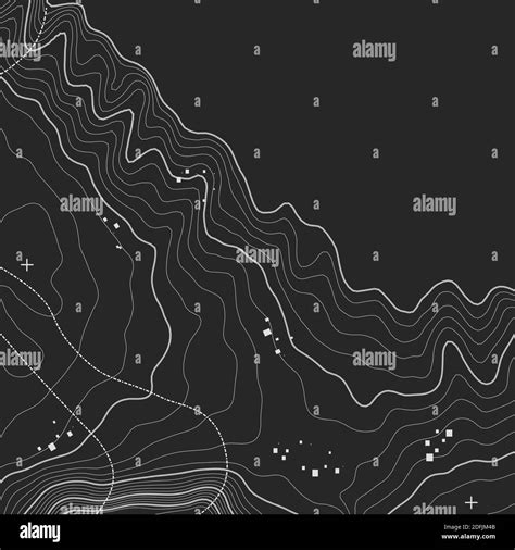 Topographic Map Background With Space For Copy Line Topography Map Contour Background