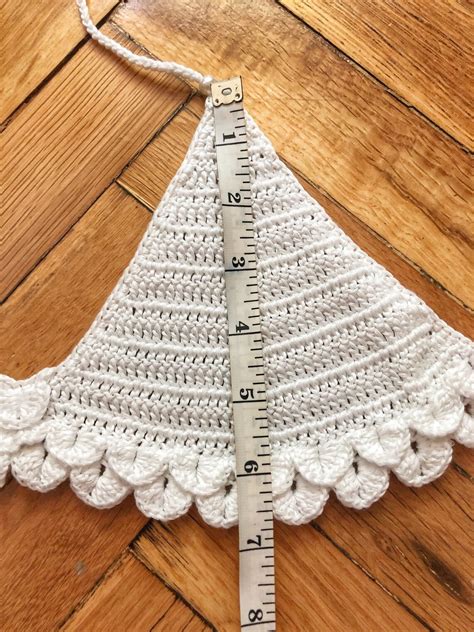 Crochet Bikini Set Sexy Set Knitted Swimsuit Brazilian Bottom Handmade Boho Style Halter