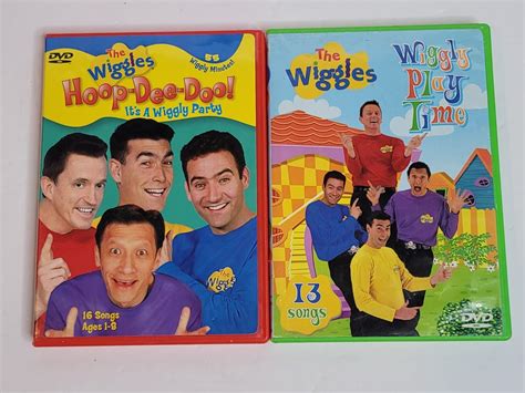 The Wiggles Wiggly Play Time Hoop Dee Doo Lot Of Dvds