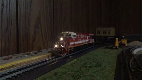 Ho Scale Csx 911 Leads Coal Train With Bc Rail Dpu Youtube