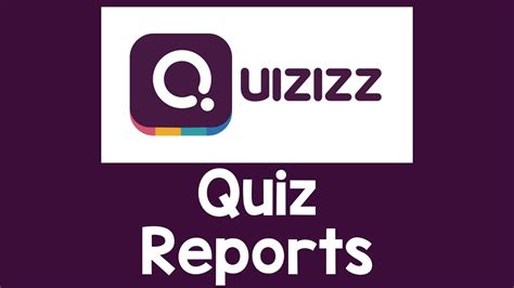 Quizizz Reports Quizizz Features 2020 Youtube