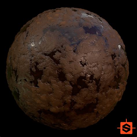 Artstation Substance Designer Wet Mud