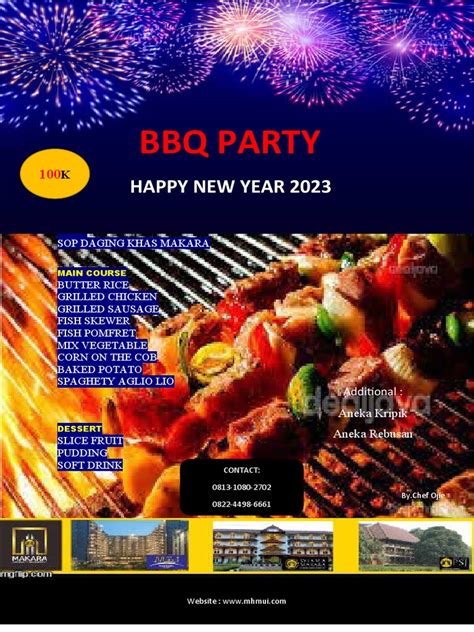 Menu BBQ | PDF