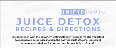 Juice Detox - Energy Renewal Oasis