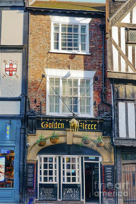 The Golden Fleece York Photograph By Alison Chambers Fine Art America