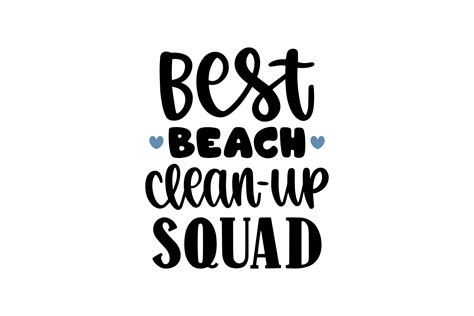 Best Beach Clean Up Squad Graphic By Craftbundles Creative Fabrica