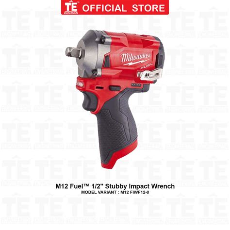 Milwaukee M Fuel Stubby Impact Wrench M Fiwf Shopee