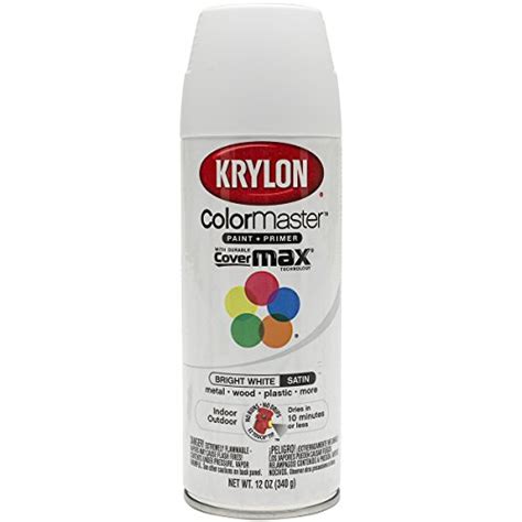 Krylon K Chalky Finish Spray Paint Classic White Ounce