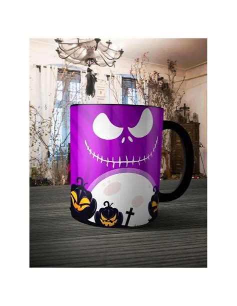 Taza Pesadilla Antes De Navidad Jack Zero Ideal Halloween